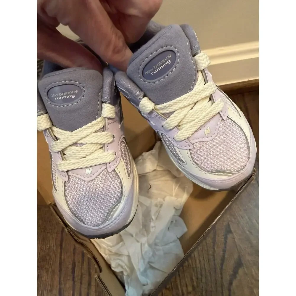 New Balance 2002R Sneakers Shoes Purple Little Girls Sz 5 NIB